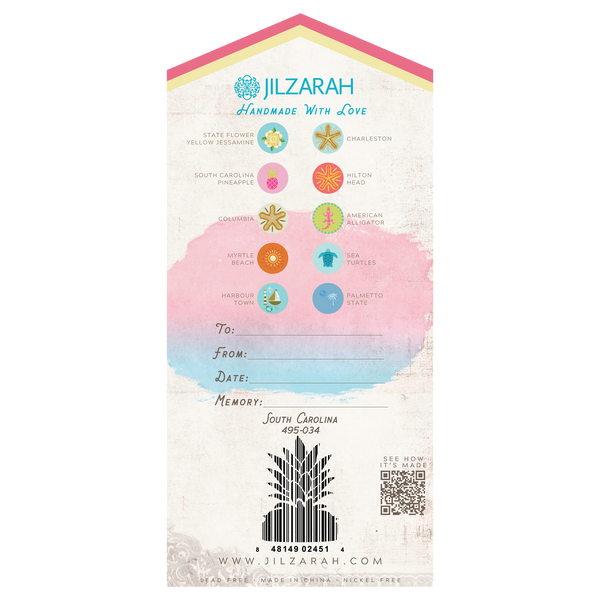 South Carolina Places We Love Bracelet - JILZARAH