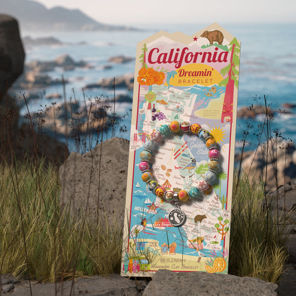 California Places We Love Bracelet - JILZARAH