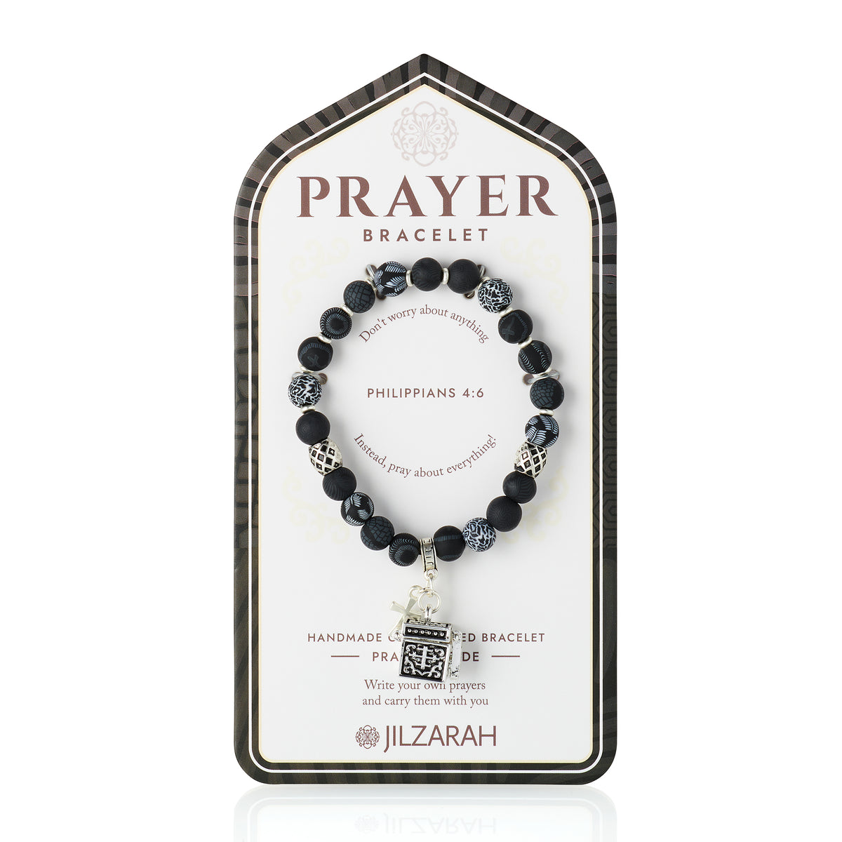 Black Prayer Bracelet