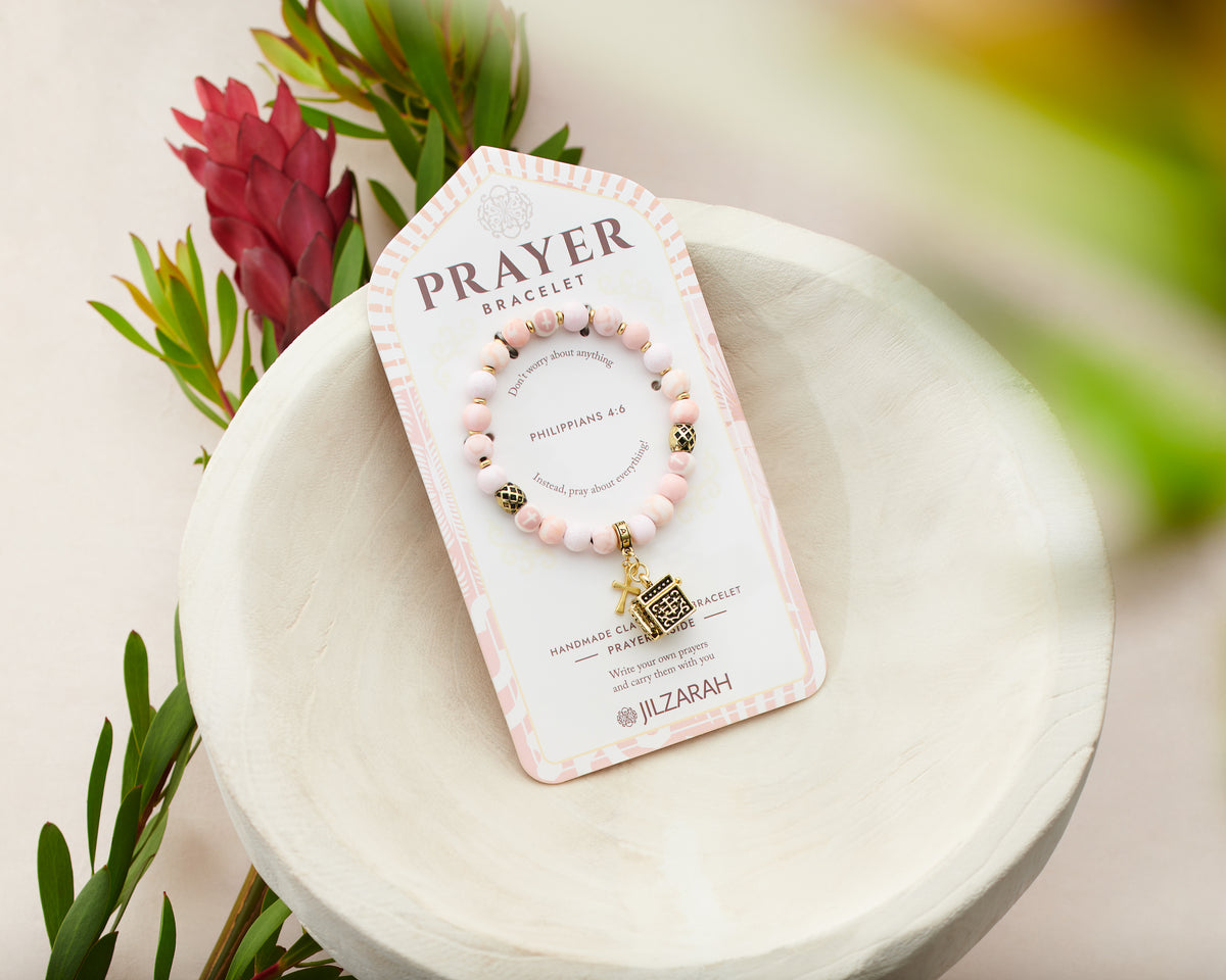 Rose Prayer Bracelet