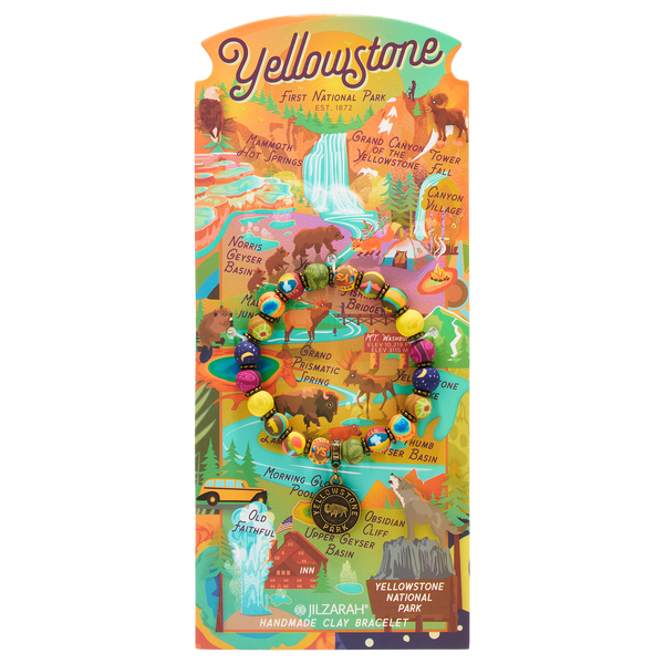 Yellowstone Places We Love Bracelet - JILZARAH