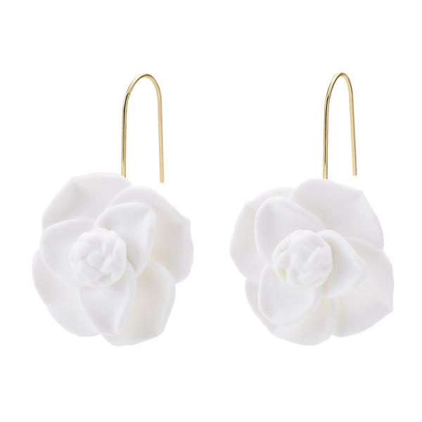 Sahara Clay Flower Earrings JILZARAH