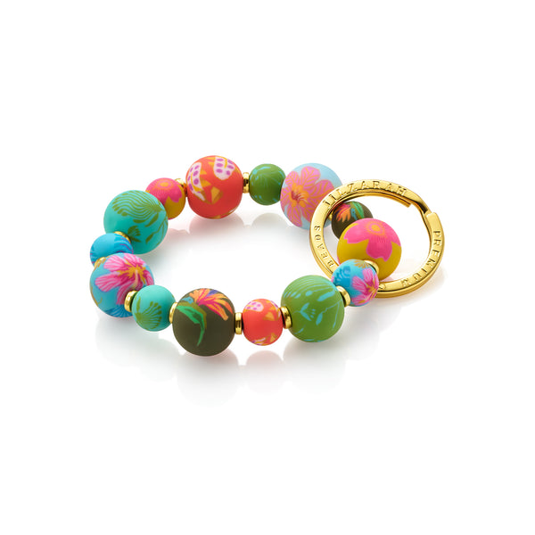 beads♡key chain Paradise Island Small Bead Wrist Keychain - JILZARAH
