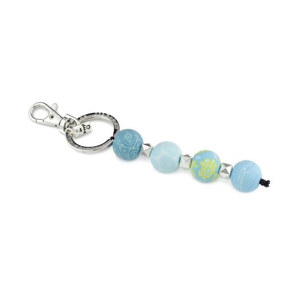 Bermuda Blue 4-Ball Keychain - JILZARAH
