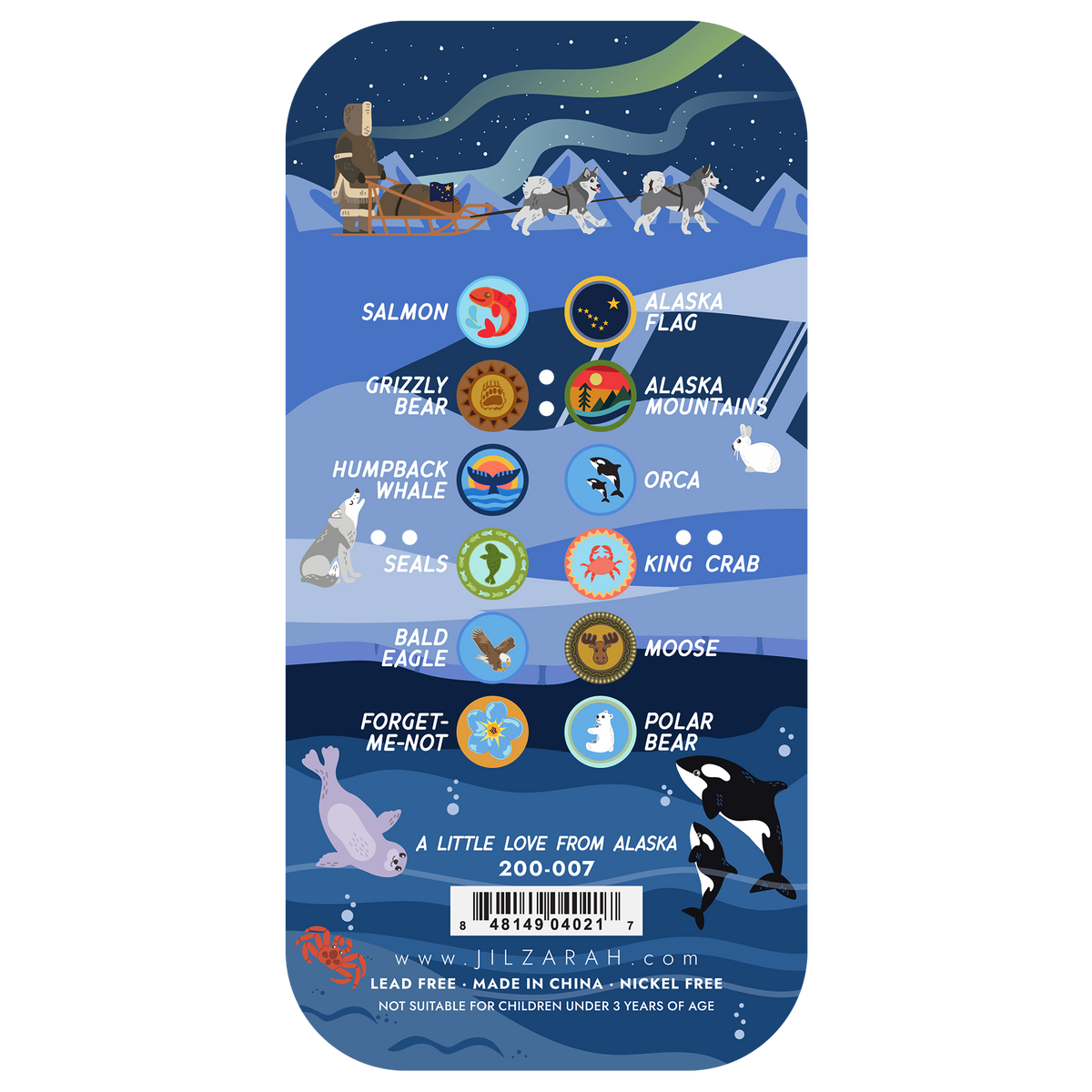 A Little Love from Alaska Kids Bracelet