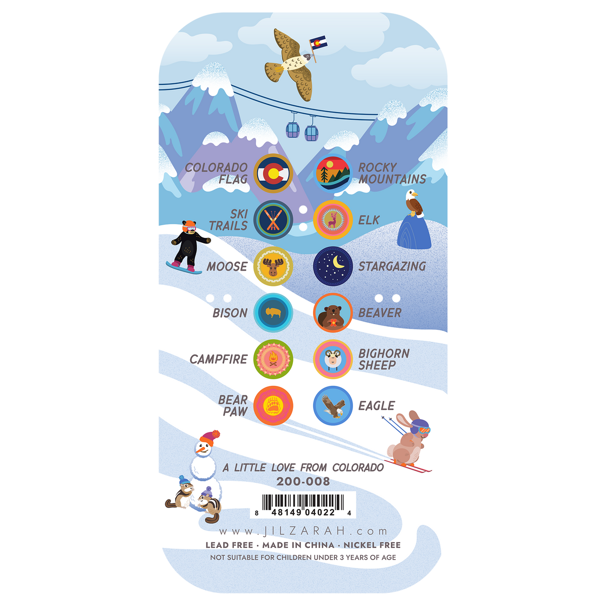 A Little Love from Colorado Kids Bracelet