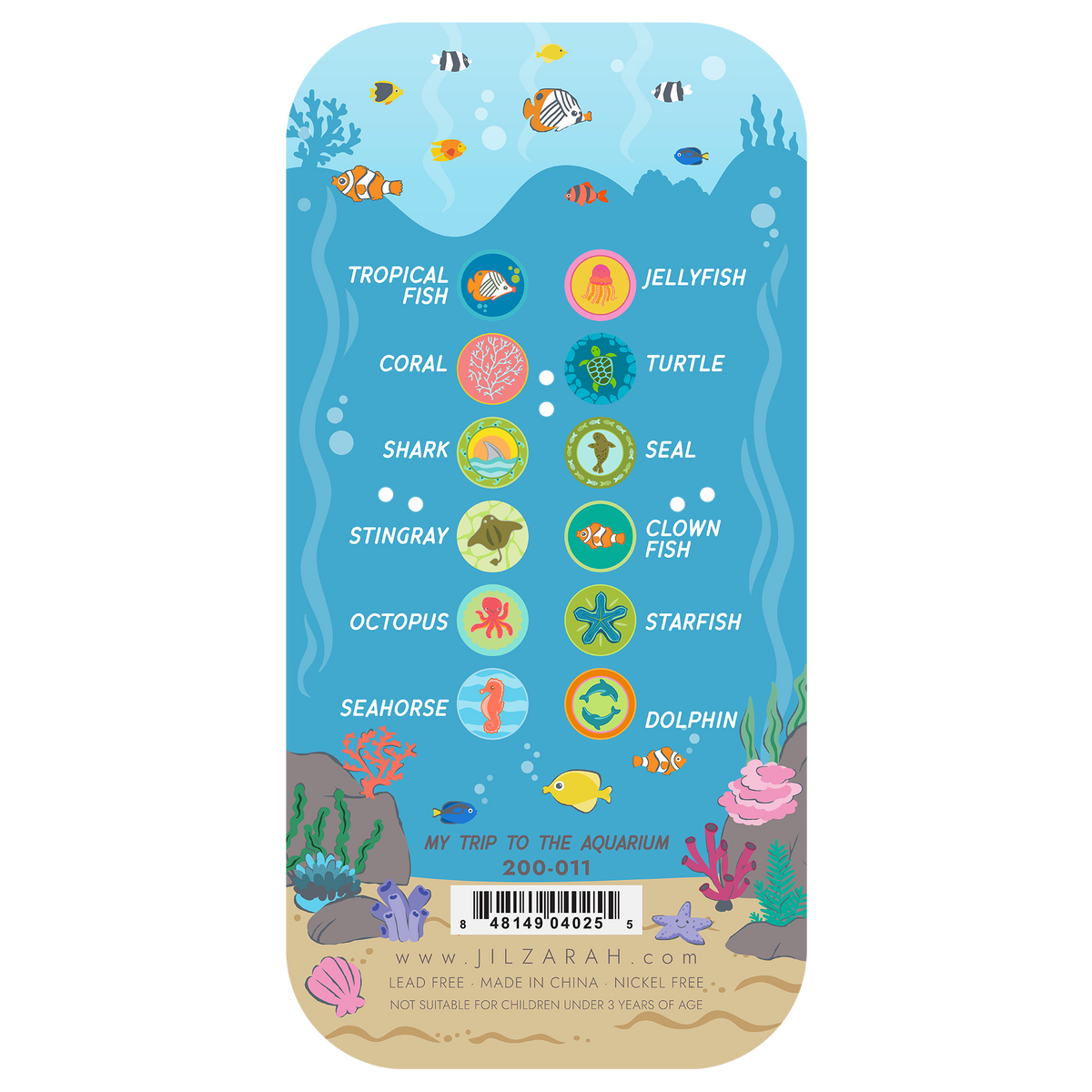 My Trip to the Aquarium Kids Bracelet