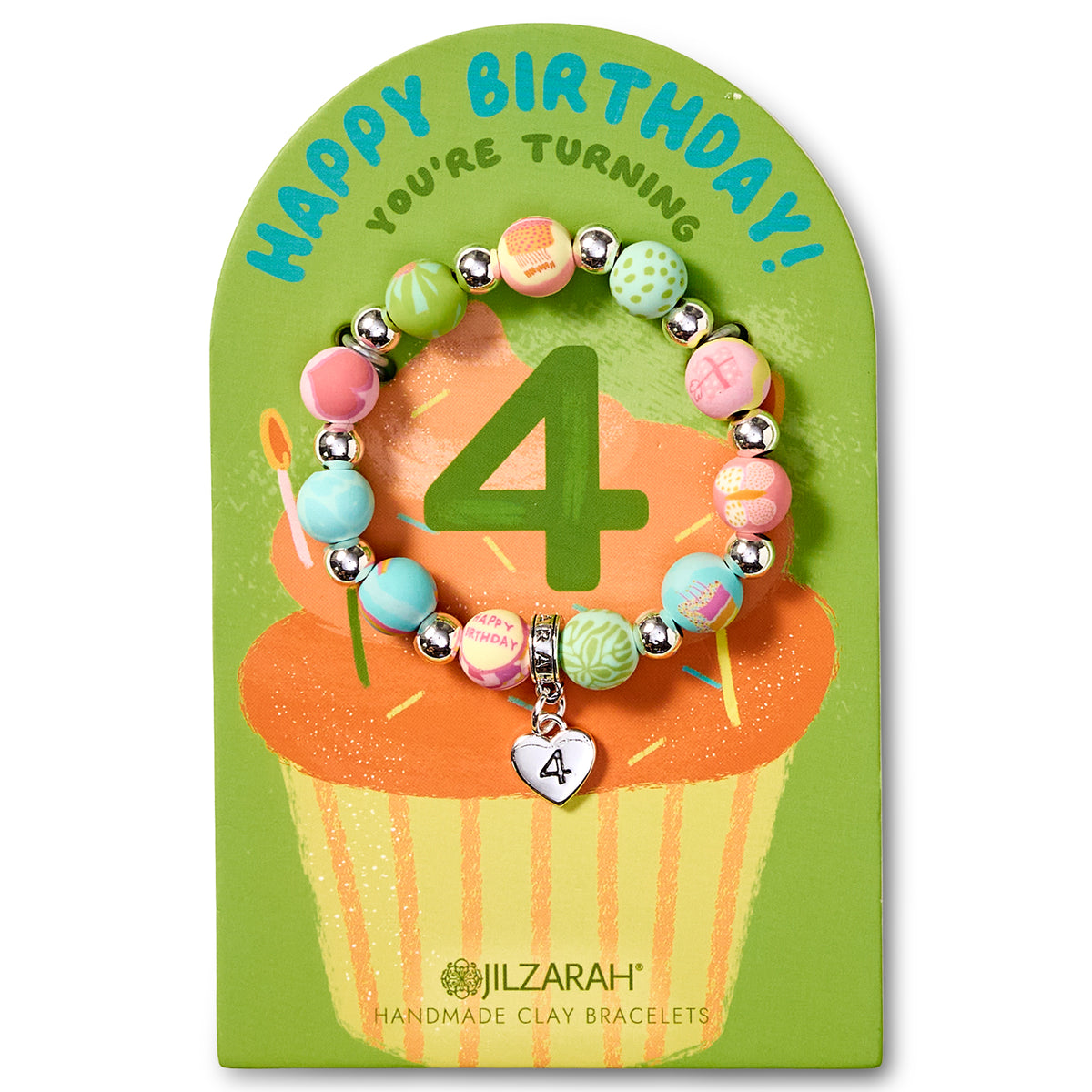 4th Birthday Kids Bracelet