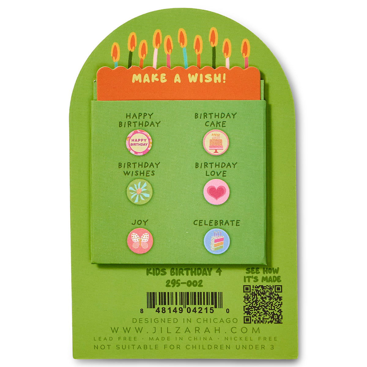 4th Birthday Kids Bracelet