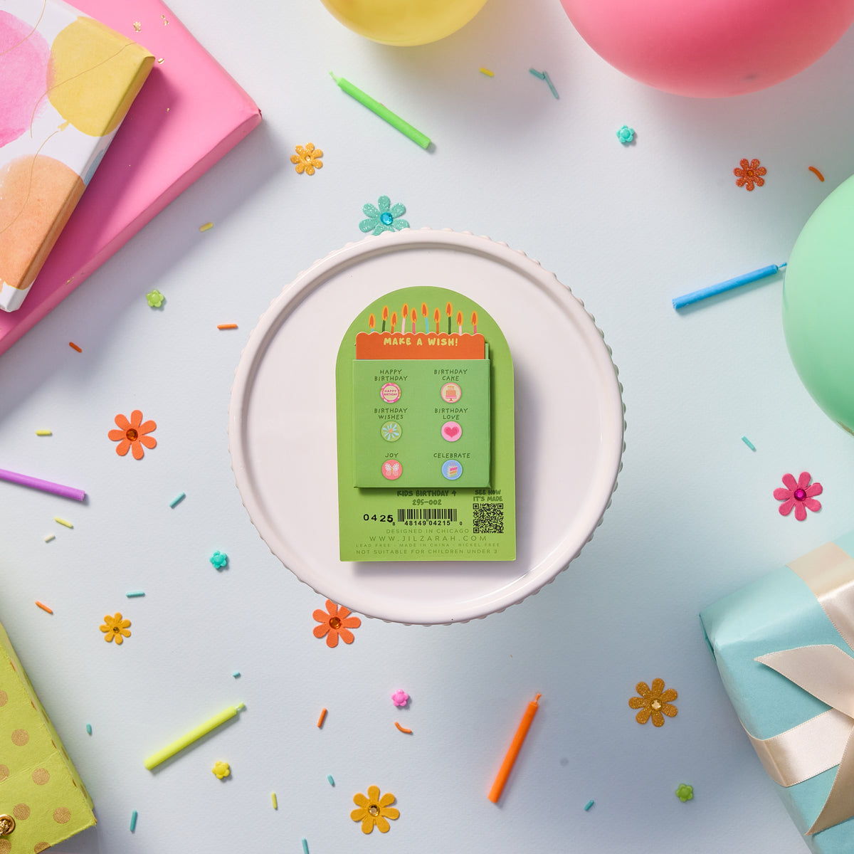 4th Birthday Kids Bracelet