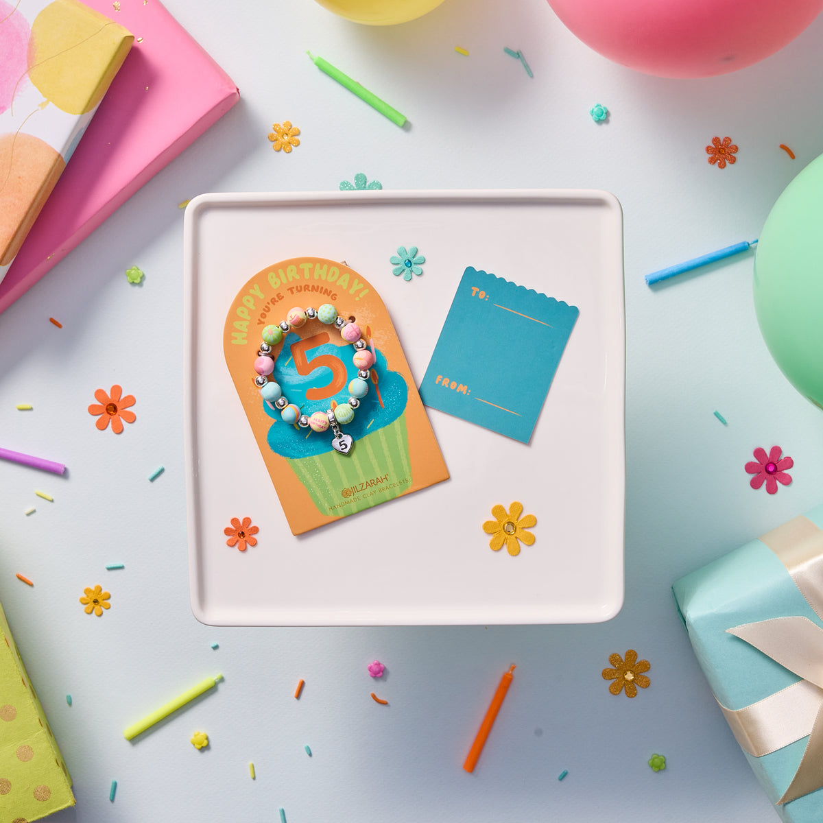 5th Birthday Kids Bracelet