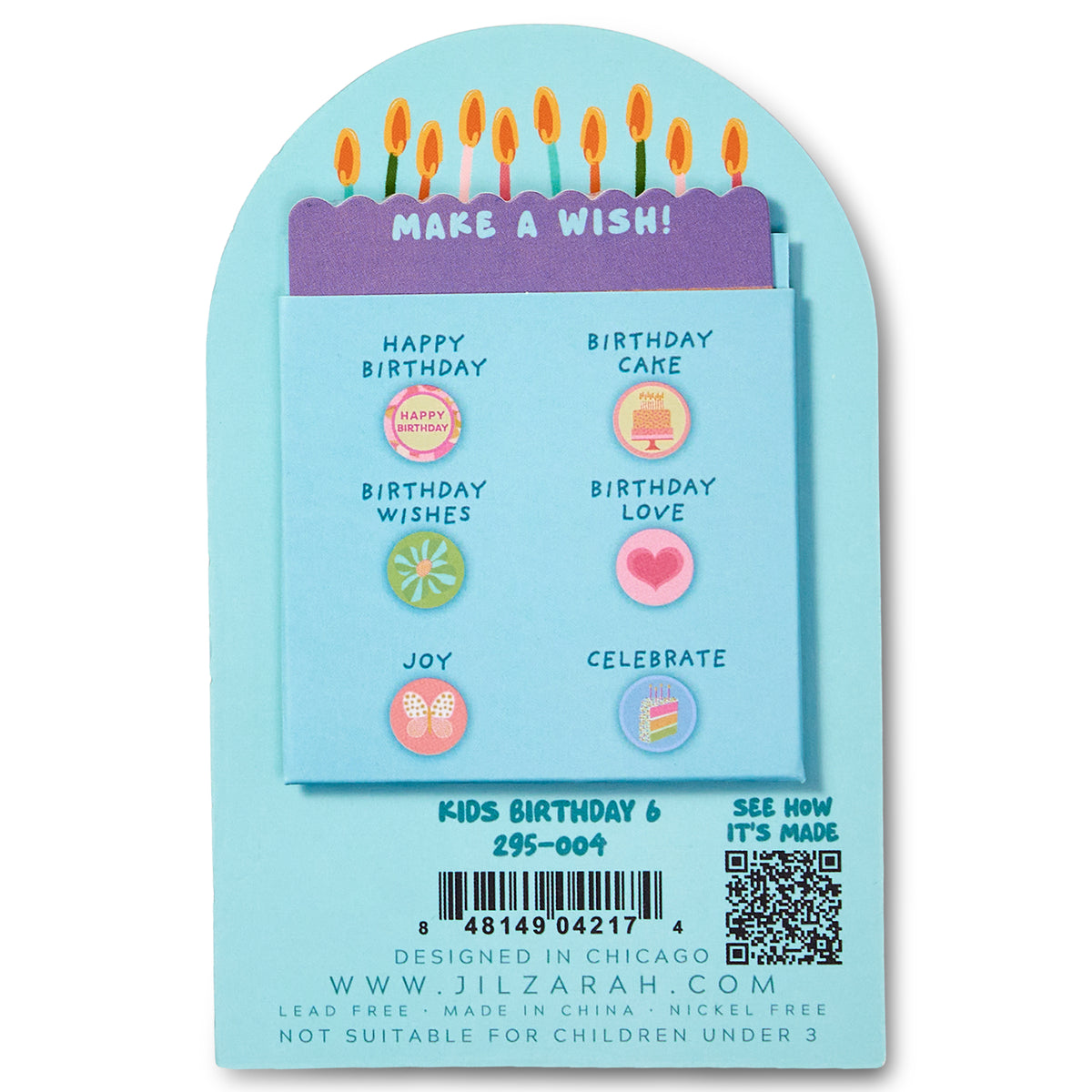 6th Birthday Kids Bracelet