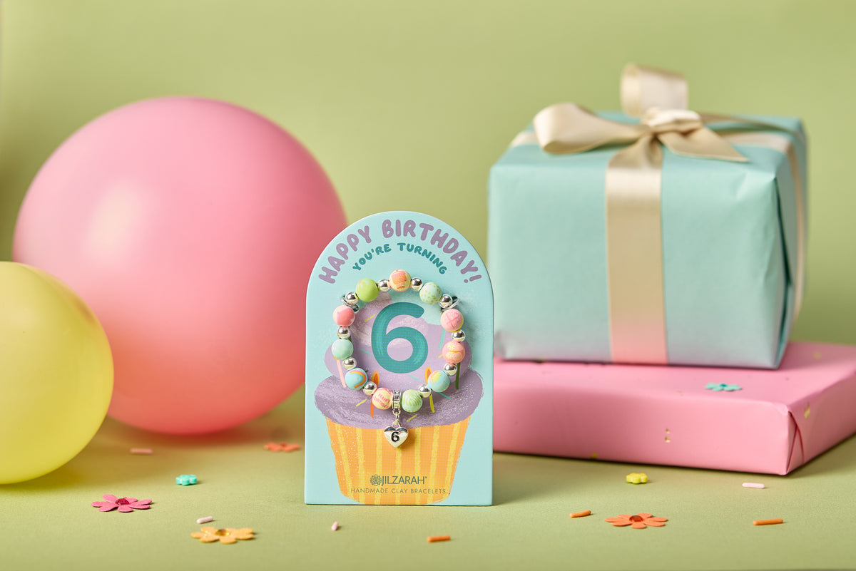 6th Birthday Kids Bracelet