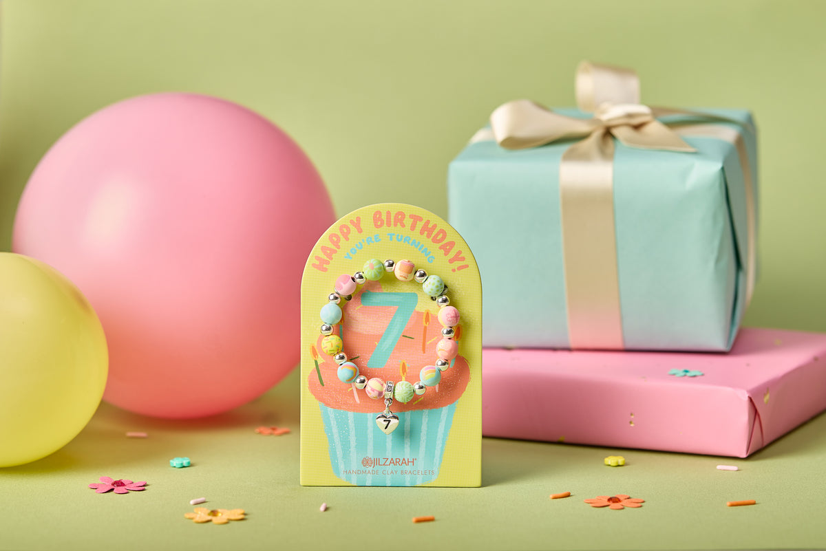 7th Birthday Kids Bracelet