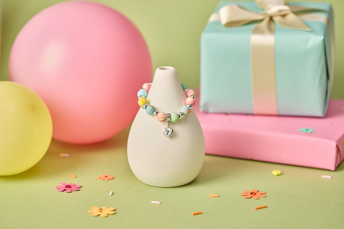 7th Birthday Kids Bracelet