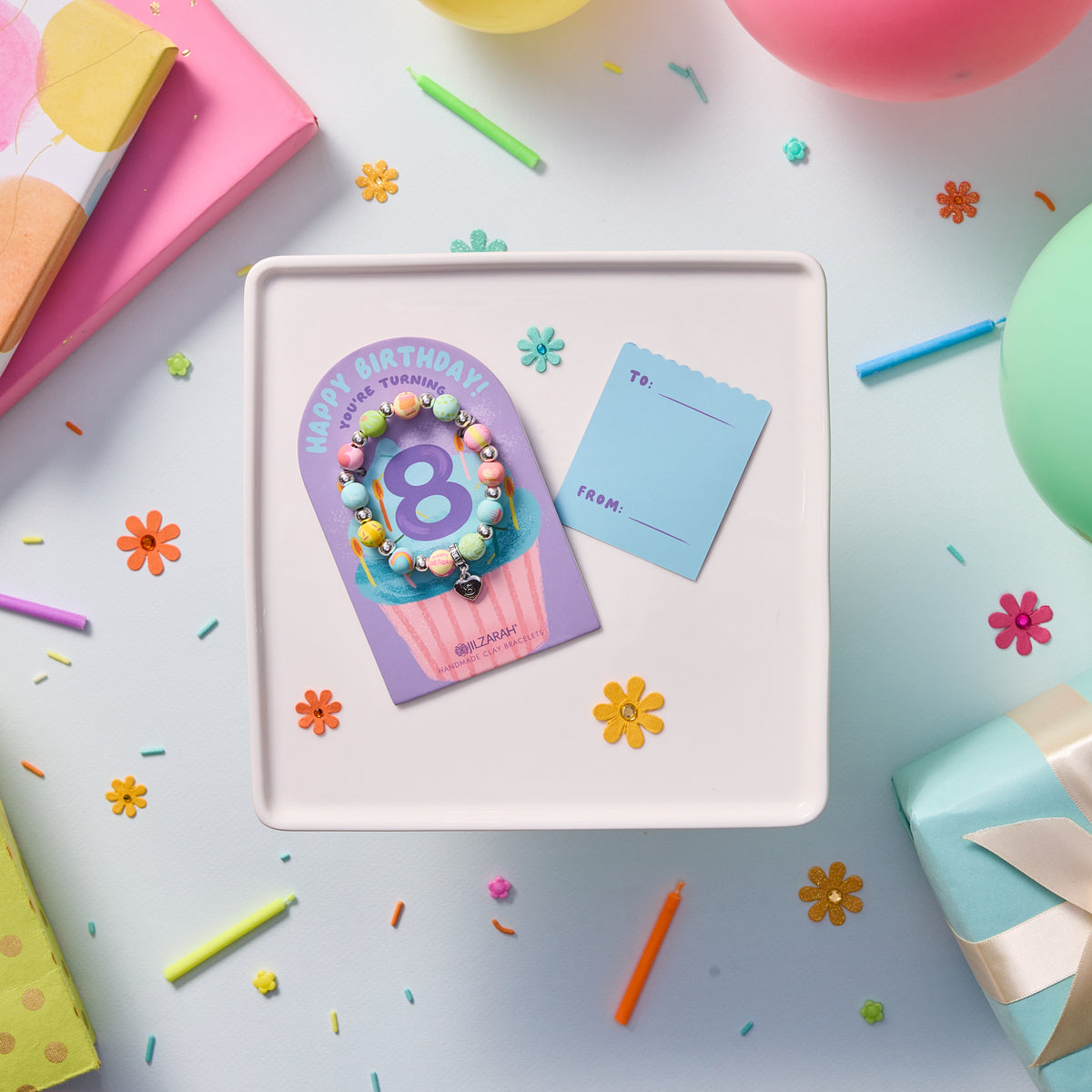 8th Birthday Kids Bracelet