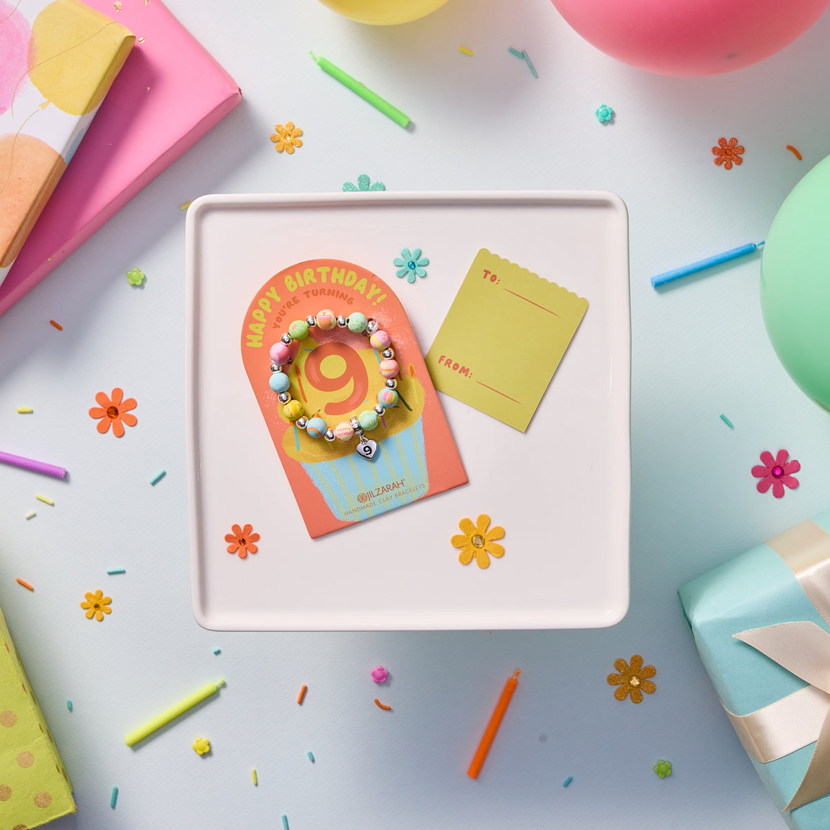 9th Birthday Kids Bracelet