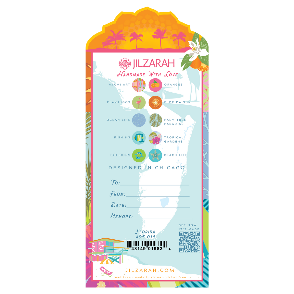 Florida Places We Love Bracelet