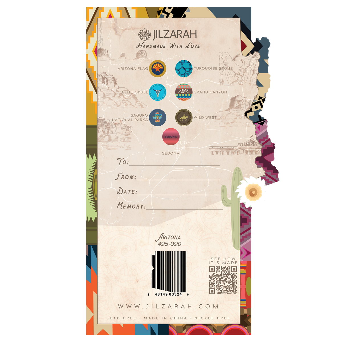 Arizona Places We Love Bracelet