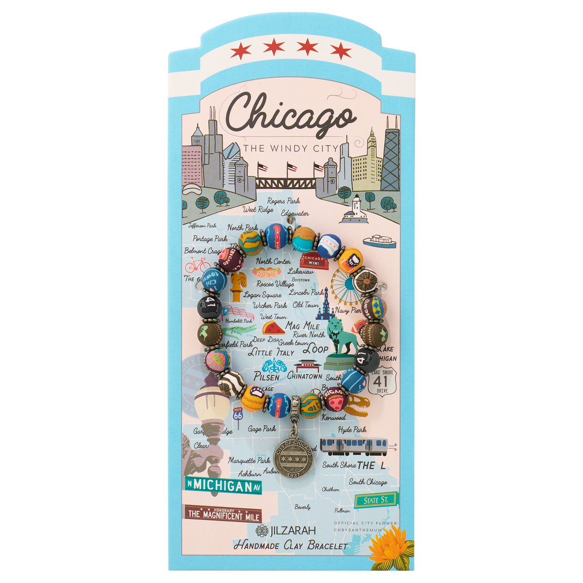 Chicago Places We Love Bracelet