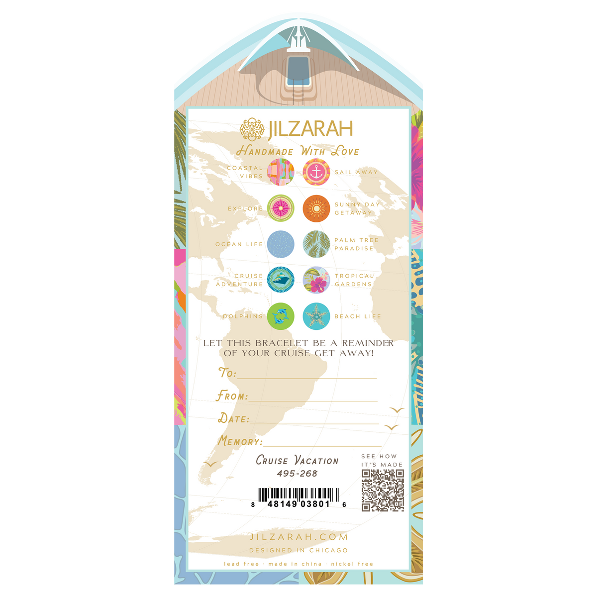 Cruise Vacation Bracelet