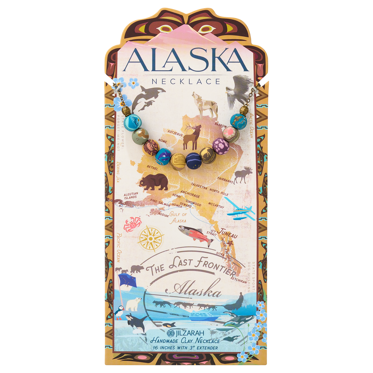 Alaska Places We Love Necklace