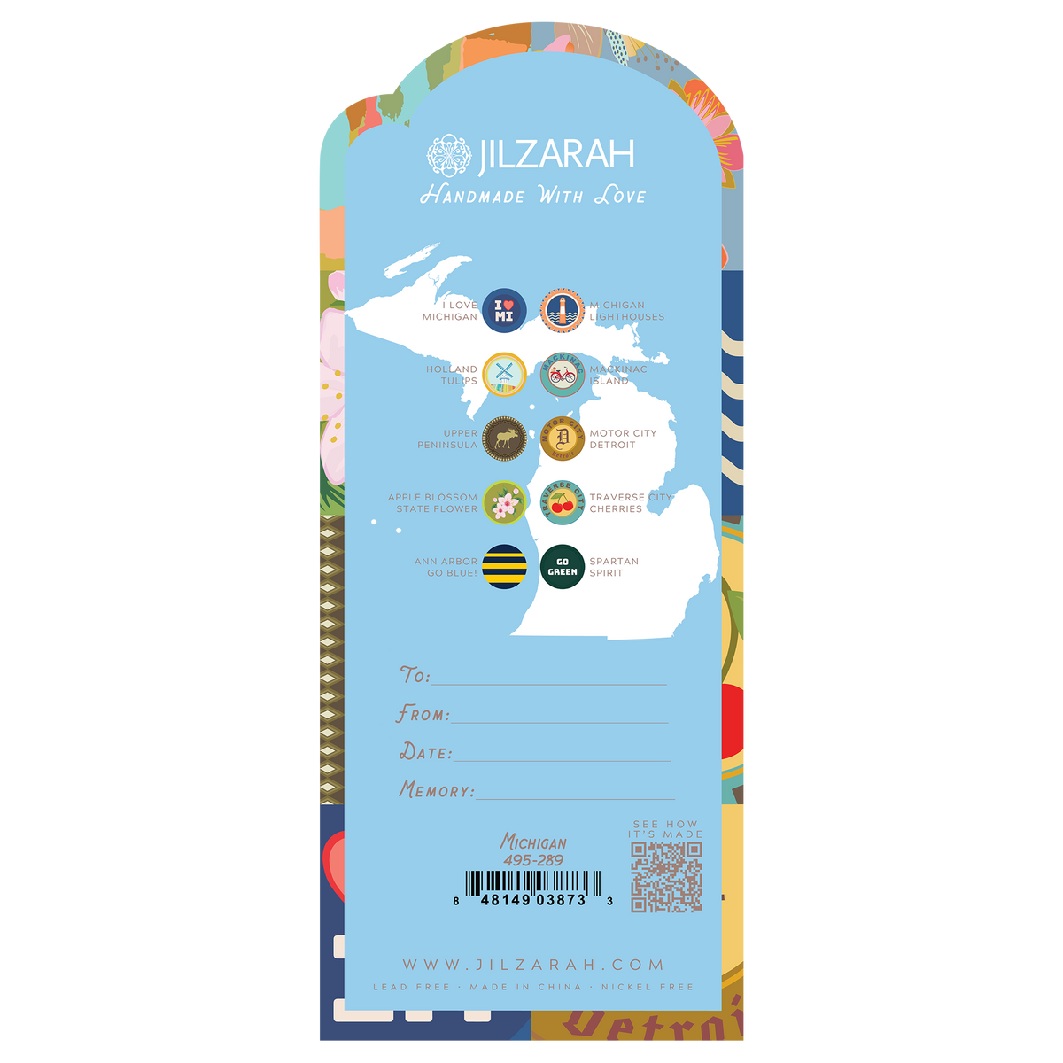 Michigan Places We Love Bracelet