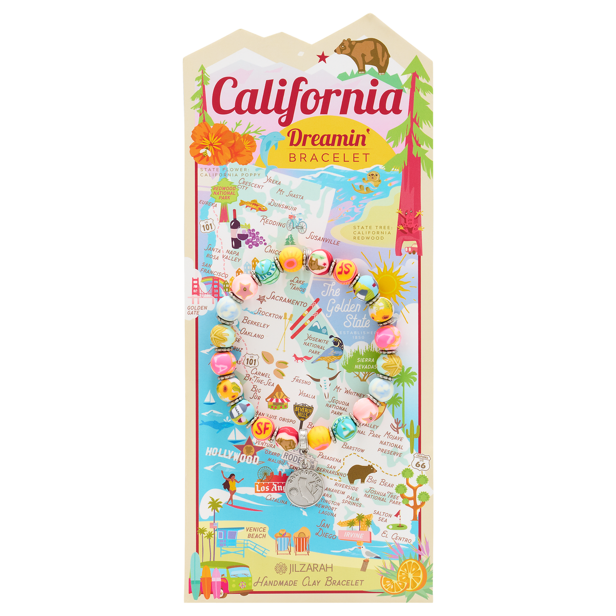 California Places We Love Bracelet