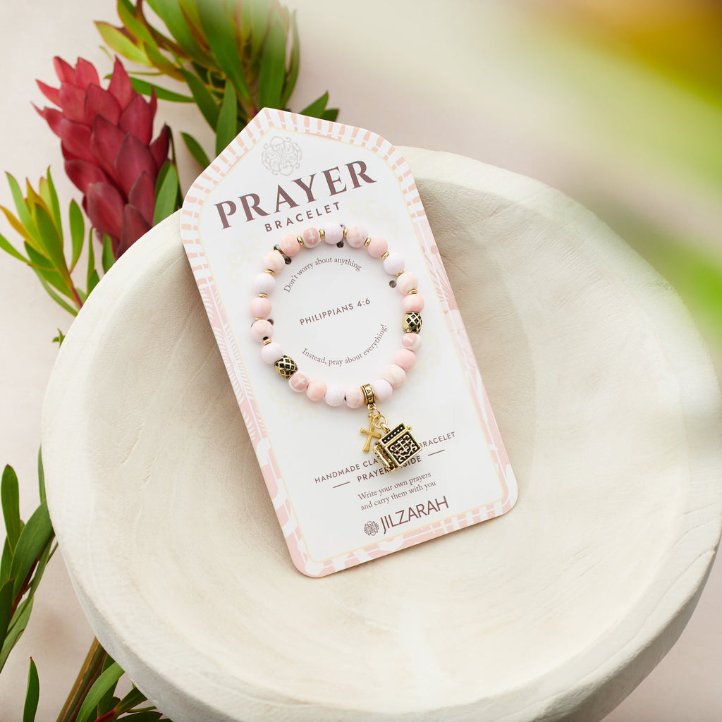 Jilzarah Handmade Jilzarah Prayer Bracelet Rose Prayer Bracelet