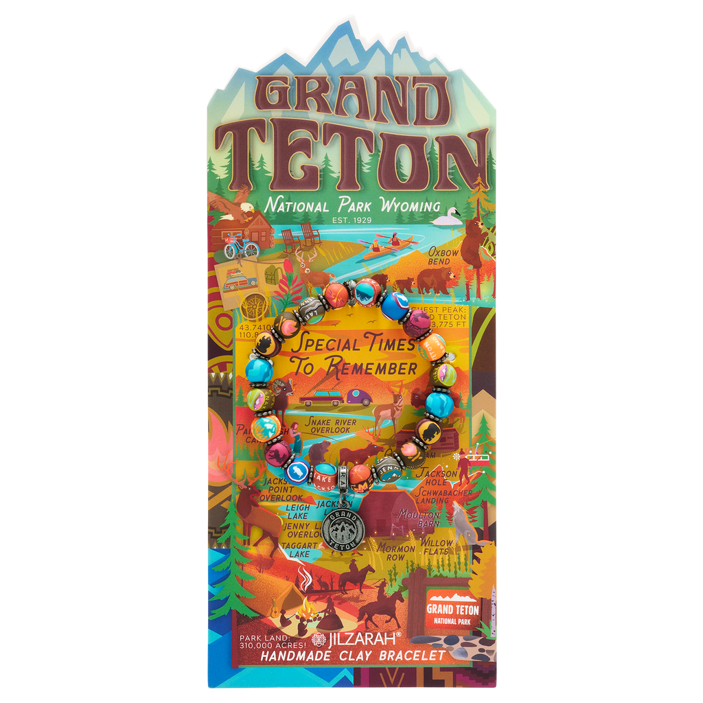 Grand Teton Places We Love Bracelet - JILZARAH