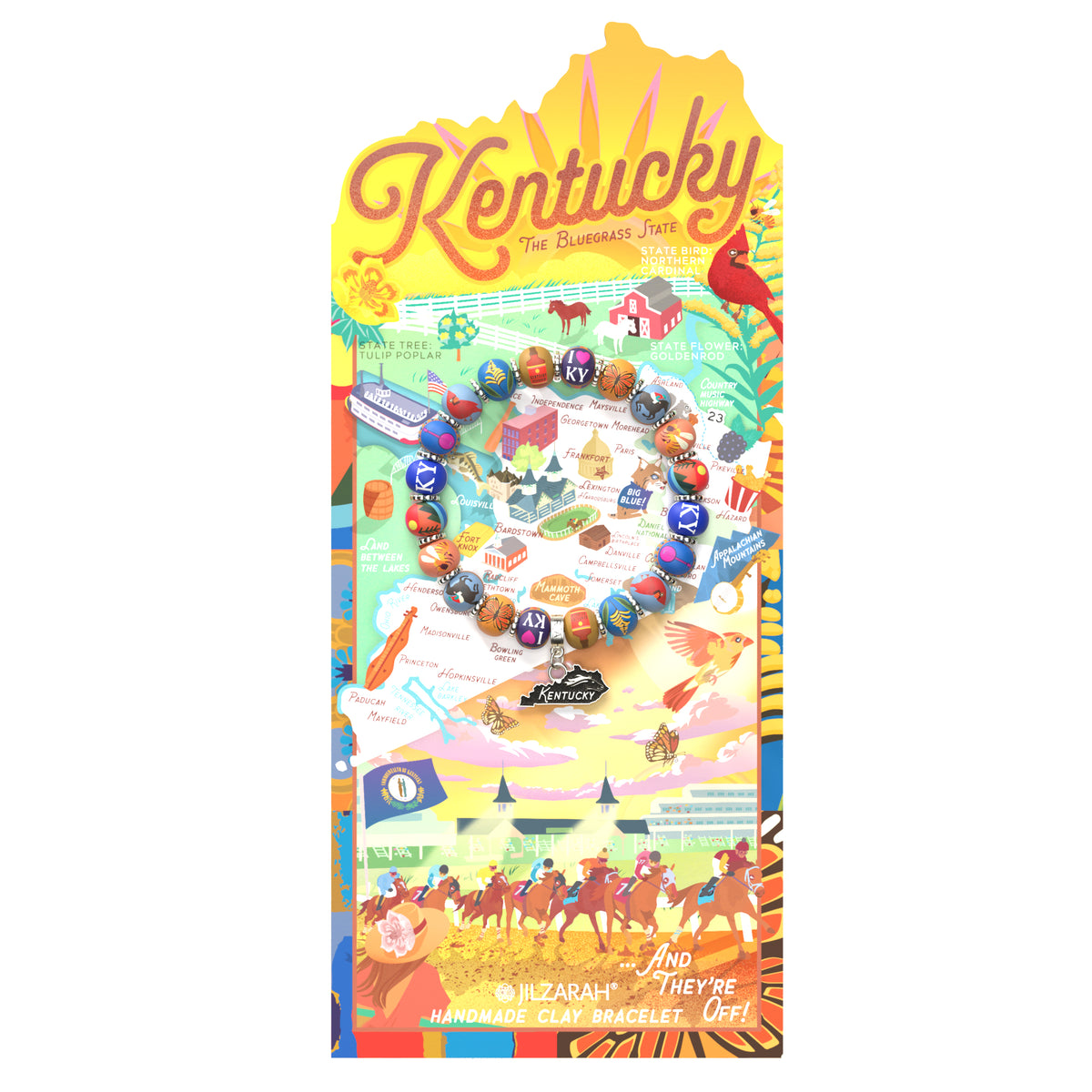 Kentucky Places We Love Bracelet