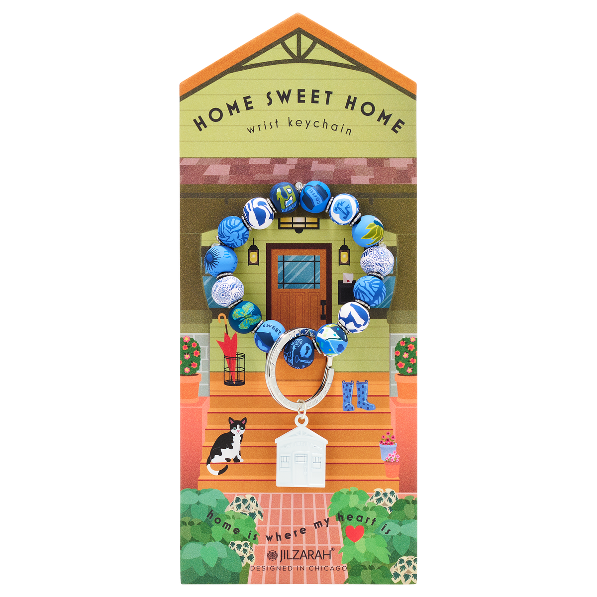 Sanctuary 'Home Sweet Home' Wrist Keychain