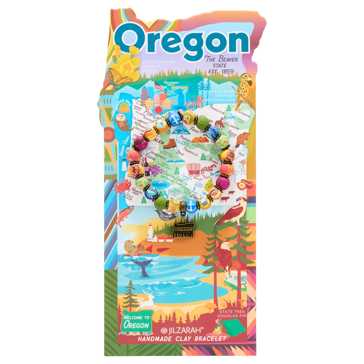 Oregon Places We Love Bracelet