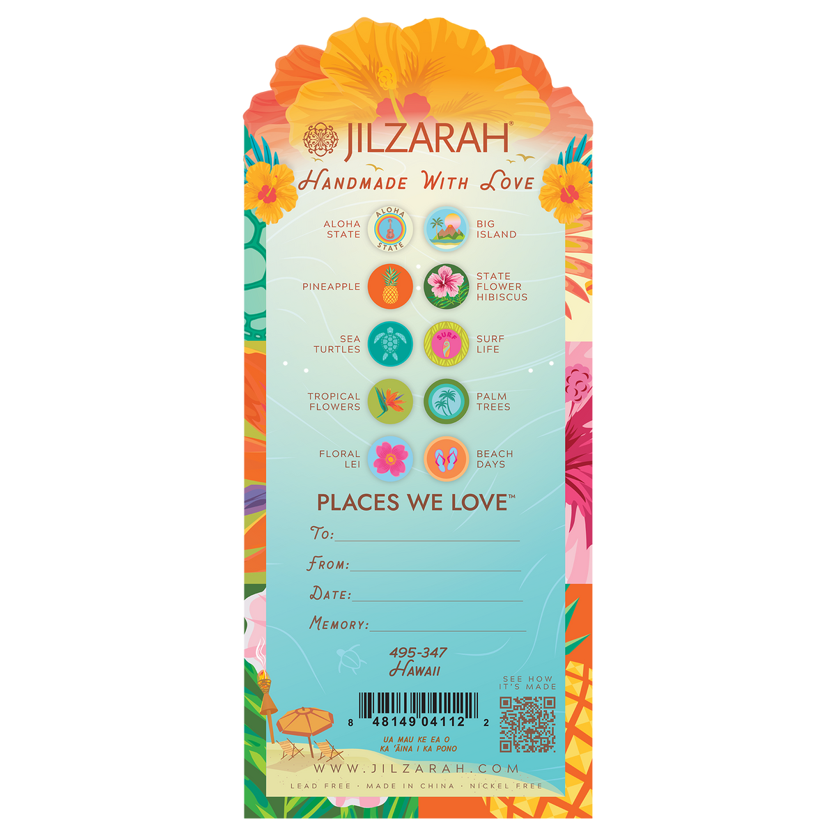 Hawaii Places We Love Bracelet