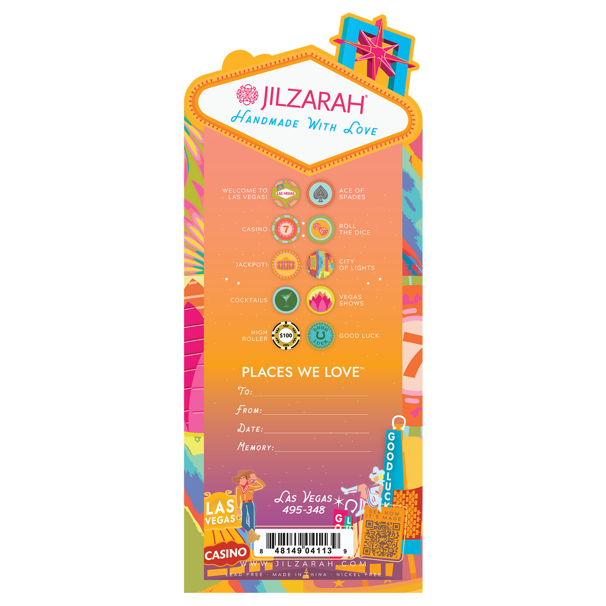 Las Vegas Places We Love Bracelet