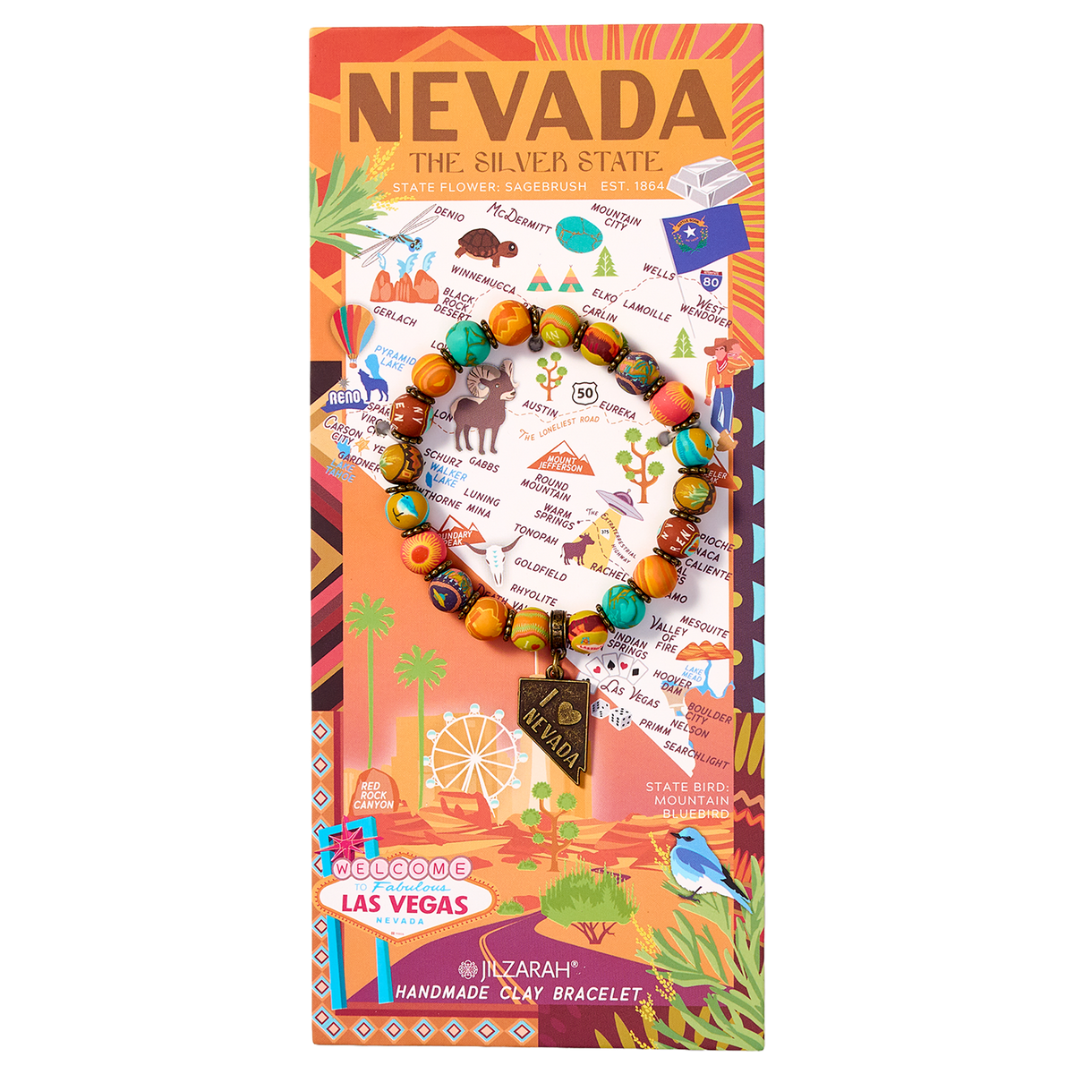 Nevada Places We Love Bracelet