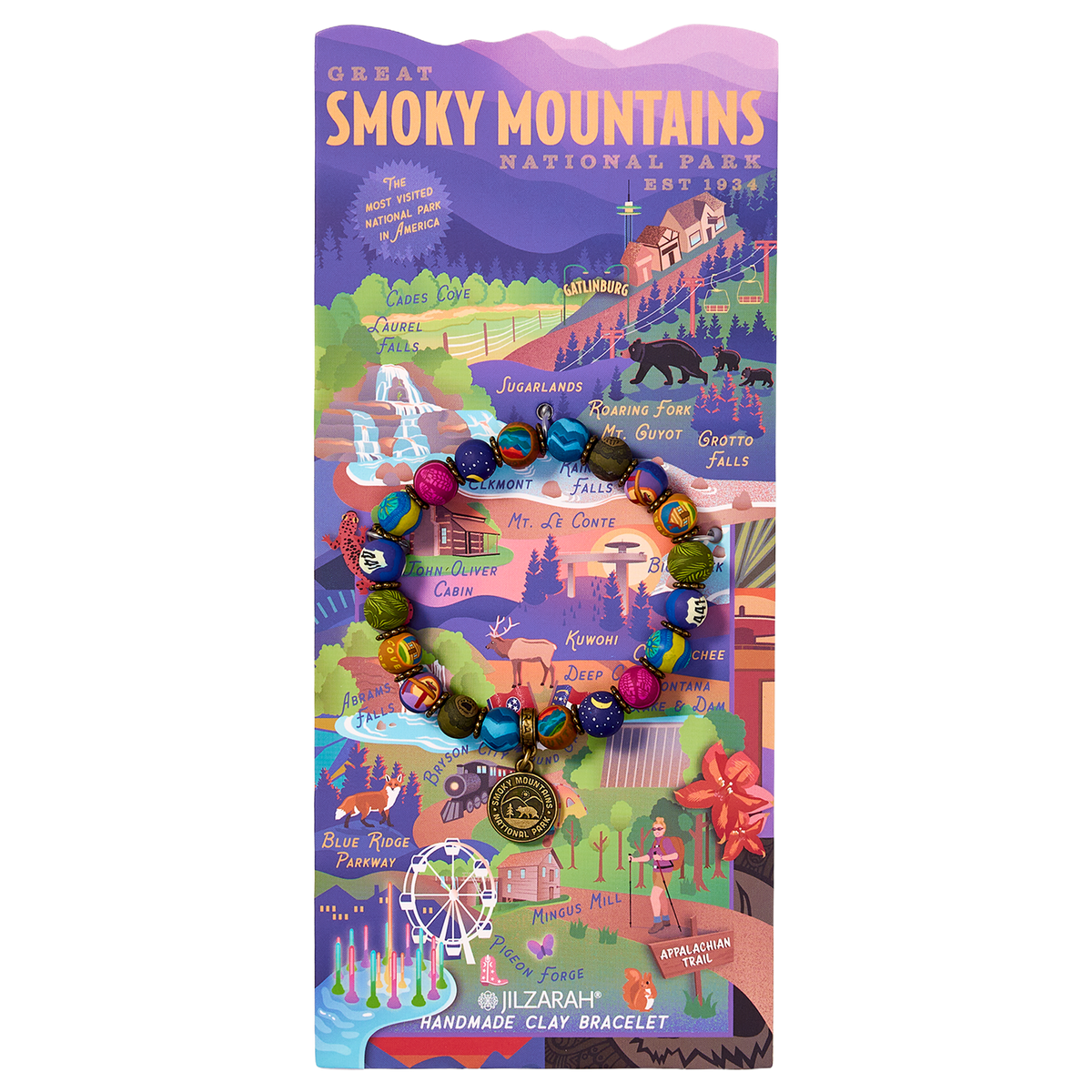 Great Smoky Mountains Places We Love Bracelet