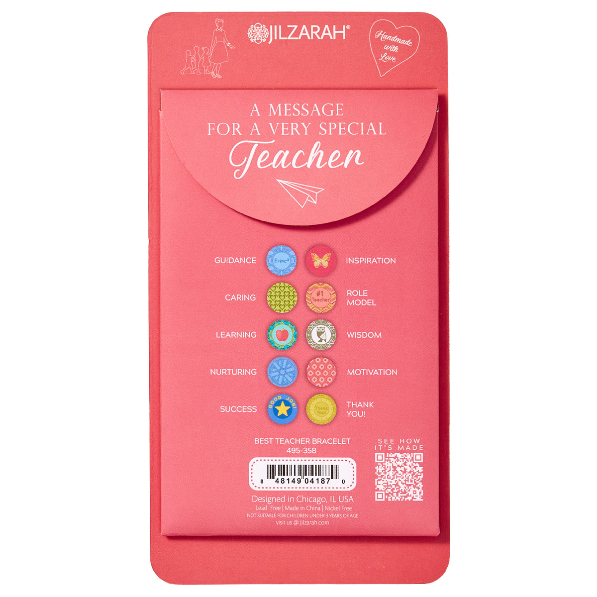 Best Teacher Bracelet