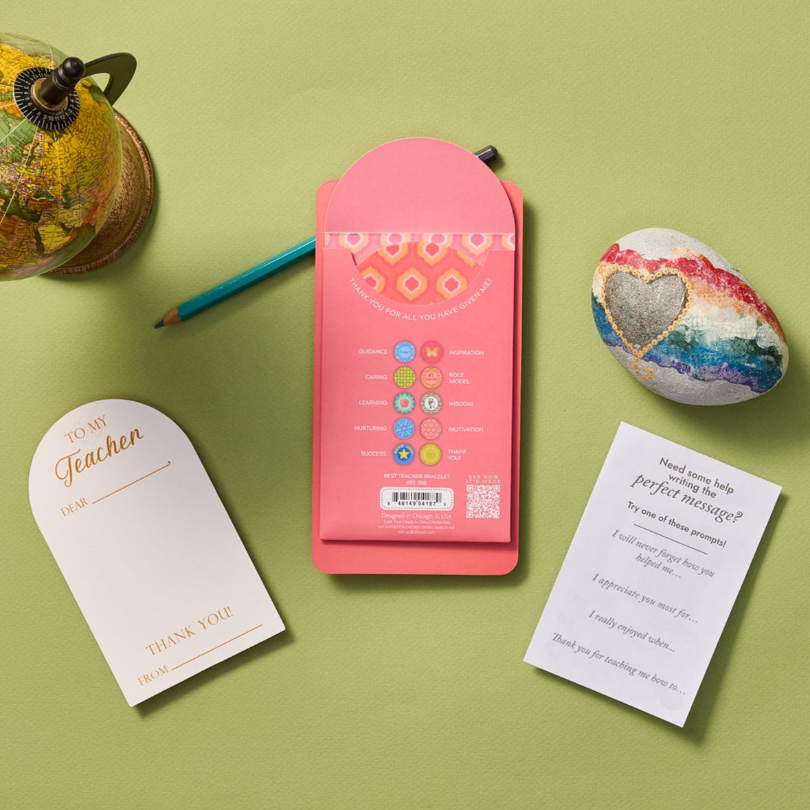 Best Teacher Bracelet