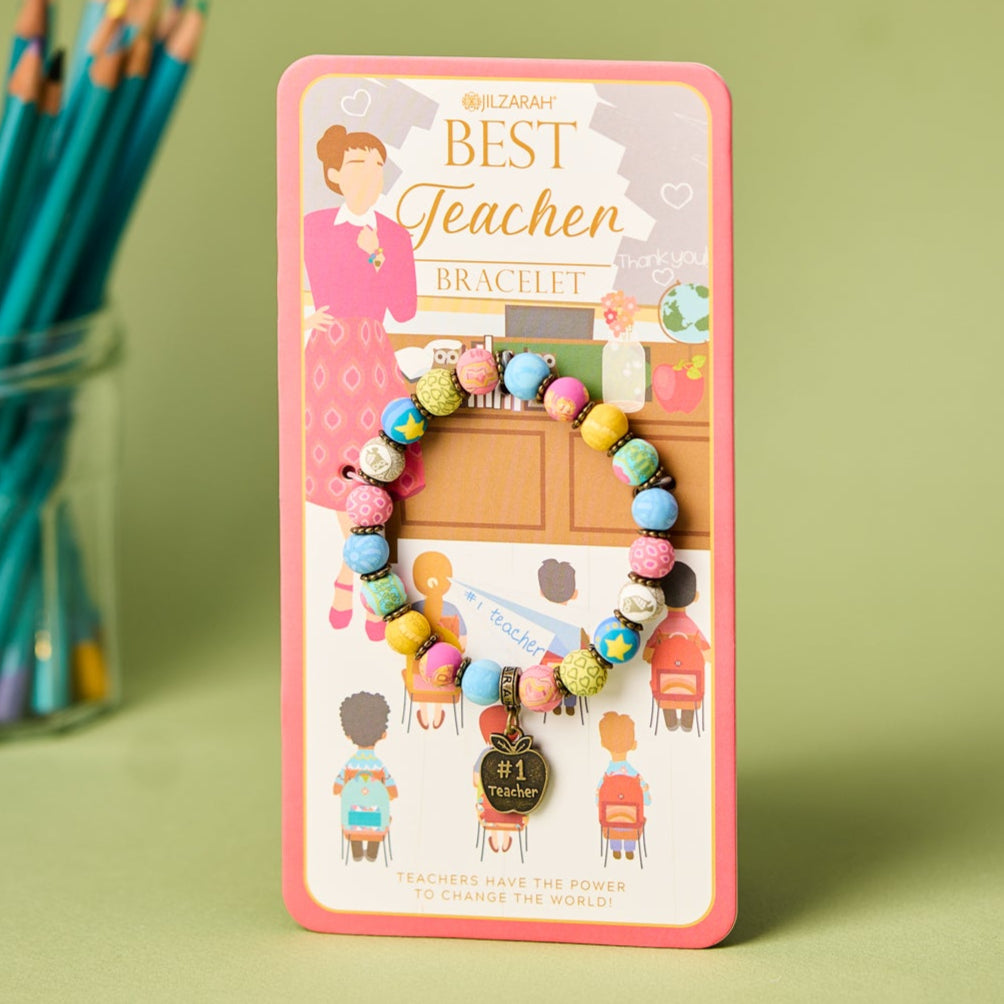 Best Teacher Bracelet