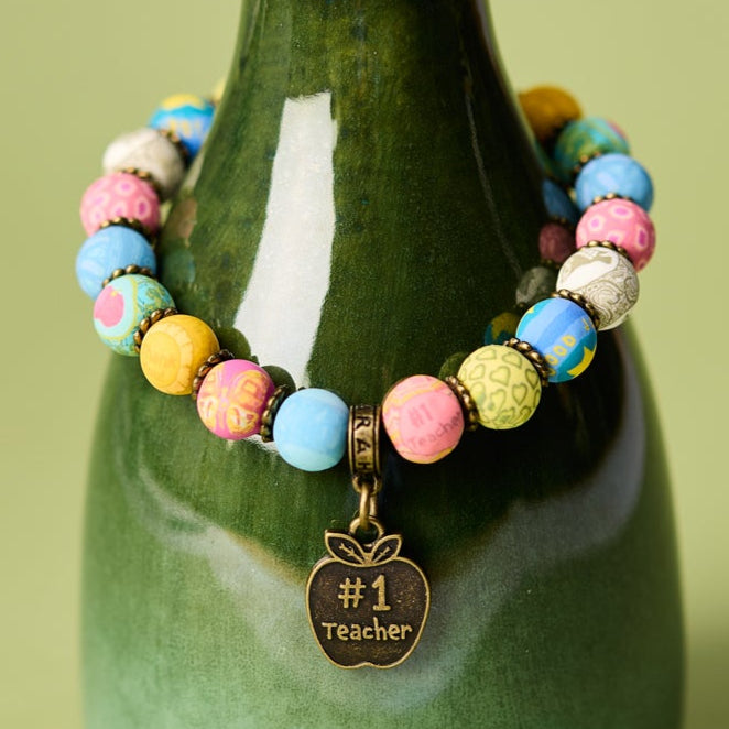 Best Teacher Bracelet