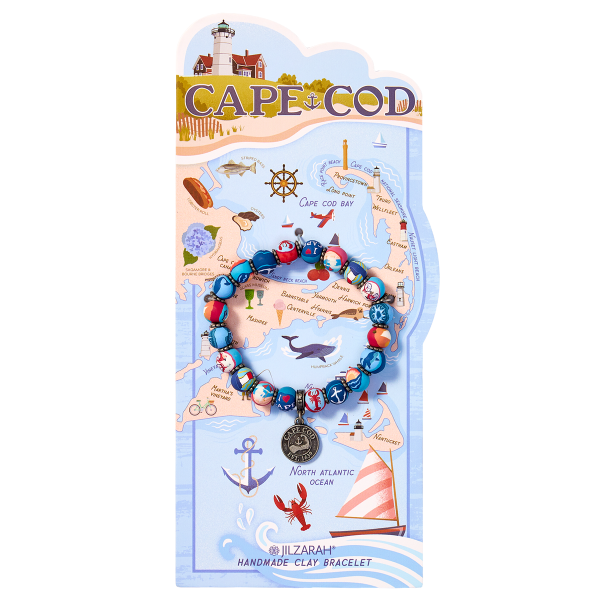 Cape Cod Places We Love Bracelet