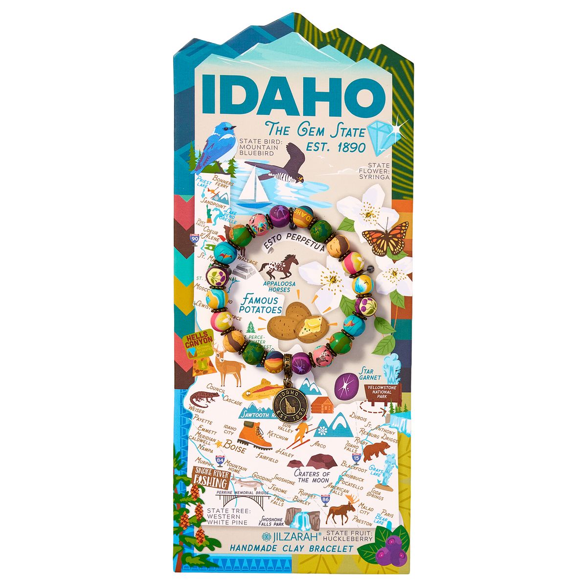 Idaho Places We Love Bracelet