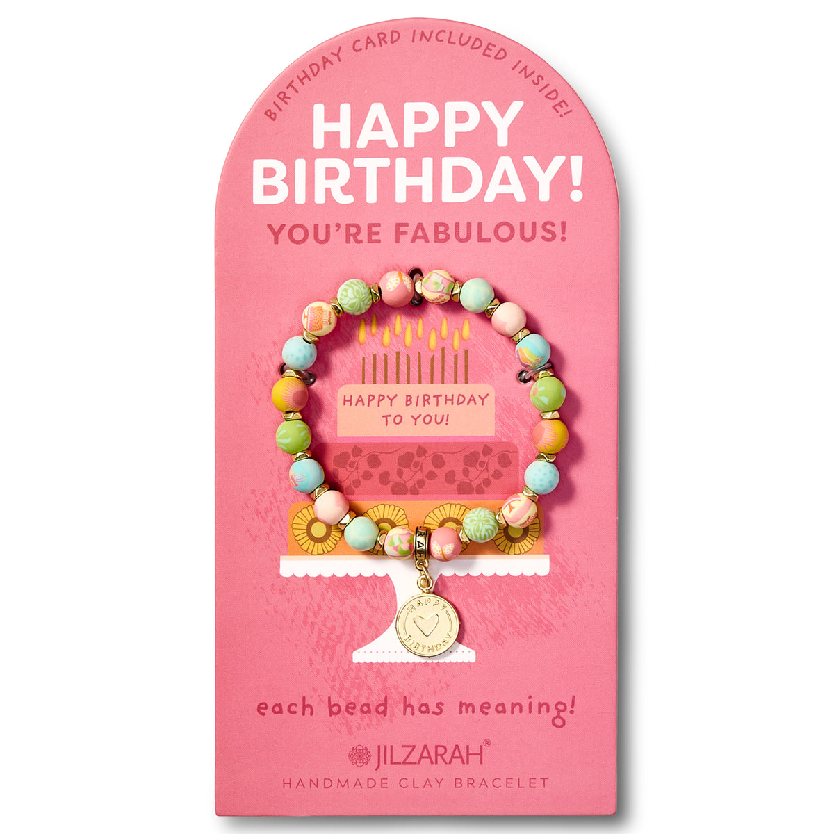 Cheers Adult Birthday Bracelet