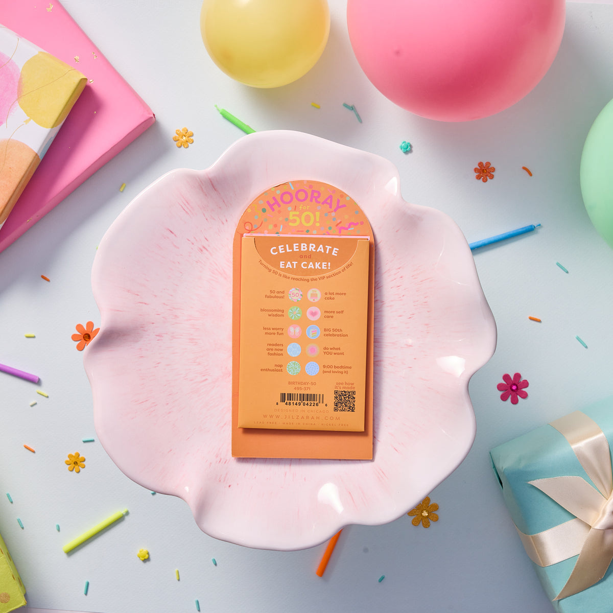 50th Adult Birthday Bracelet