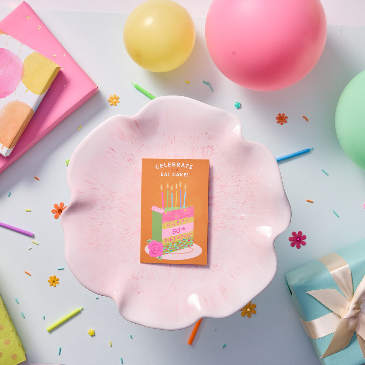 50th Adult Birthday Bracelet