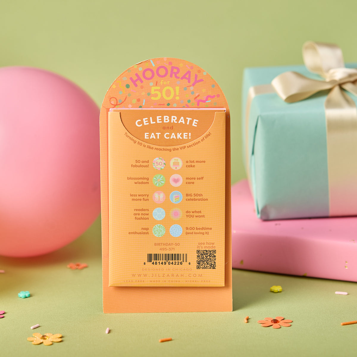 50th Adult Birthday Bracelet