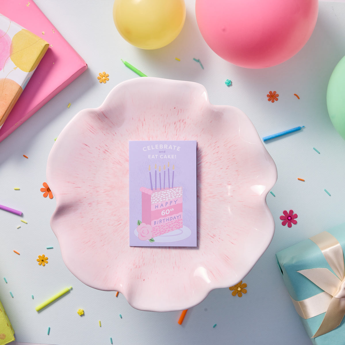 60th Adult Birthday Bracelet