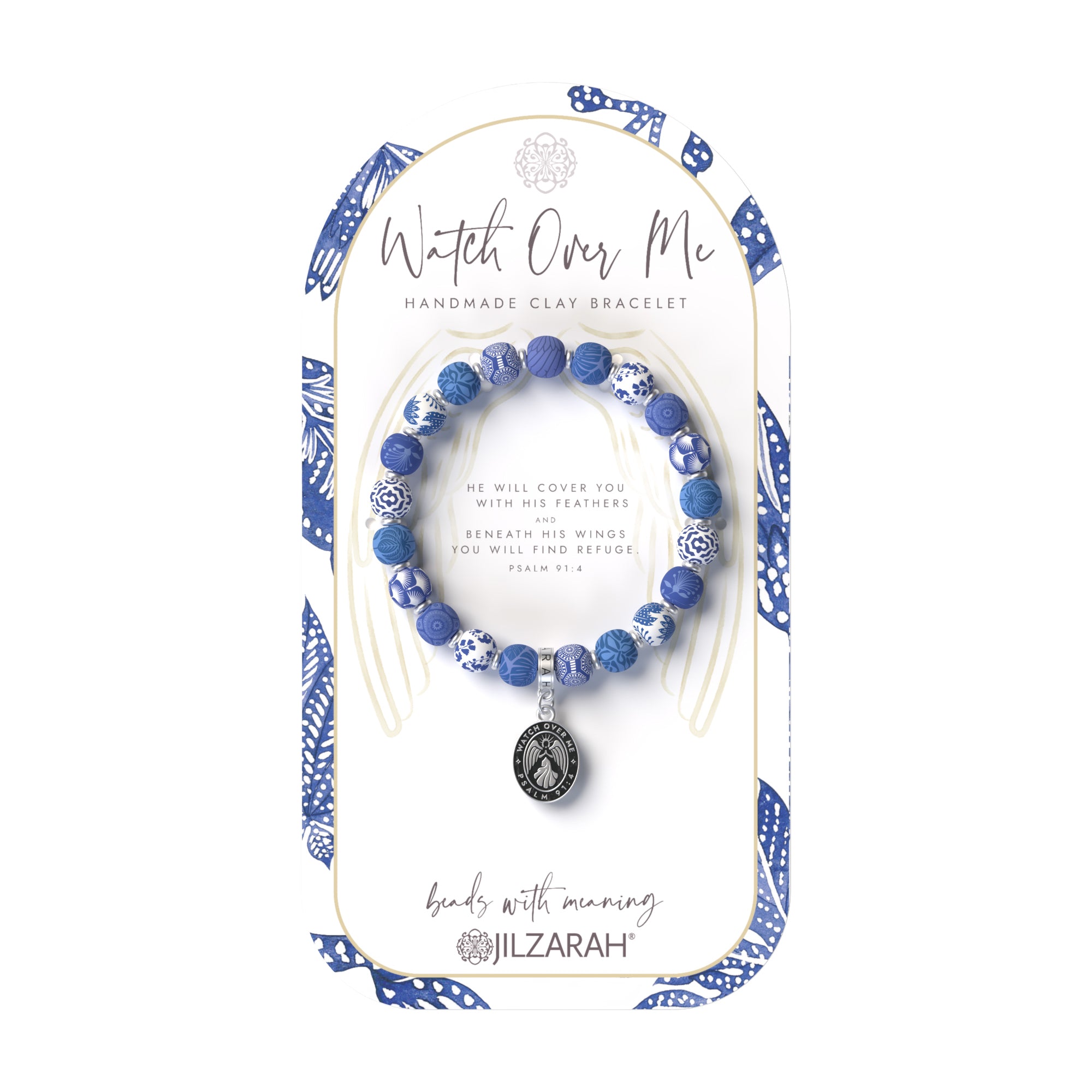 Blue Watch Over Me Bracelet - JILZARAH