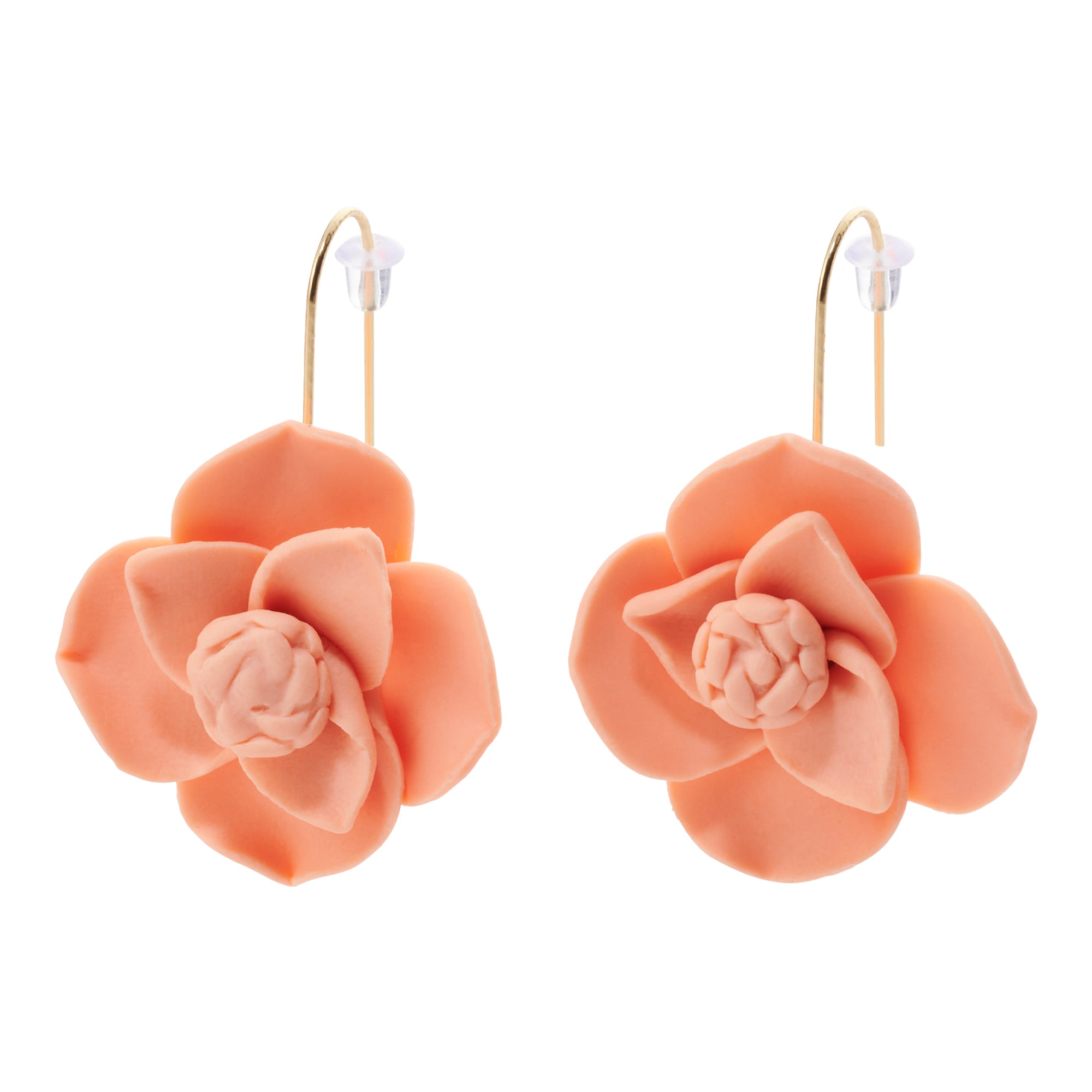 Palm Beach Clay Flower Earrings JILZARAH